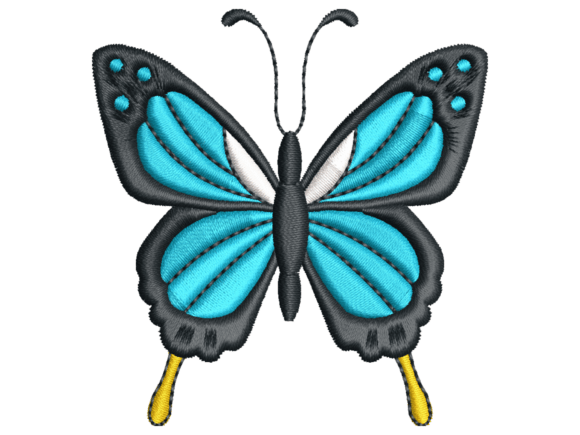 Blue Butterfly Embroidery Design Review