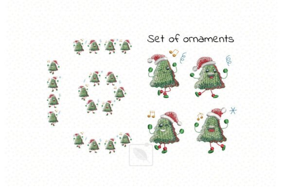 Dancing Christmas Trees Embroidery Review