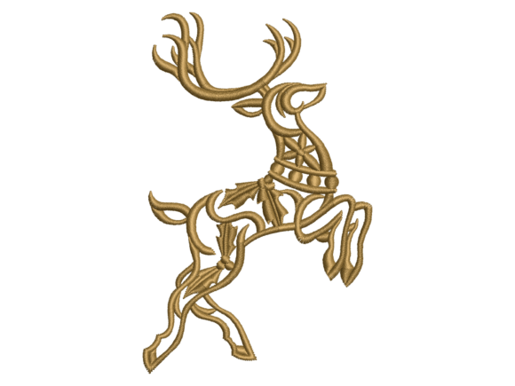 Decorative Running Deer Embroidery Review