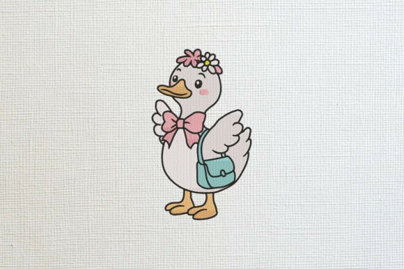 Fancy Daisy Duck with Purse Embroidery Review