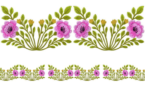 Floral Embroidery Borders Motifs Review
