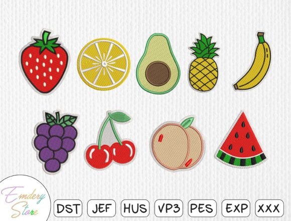Fruit Embroidery Patch Set Review