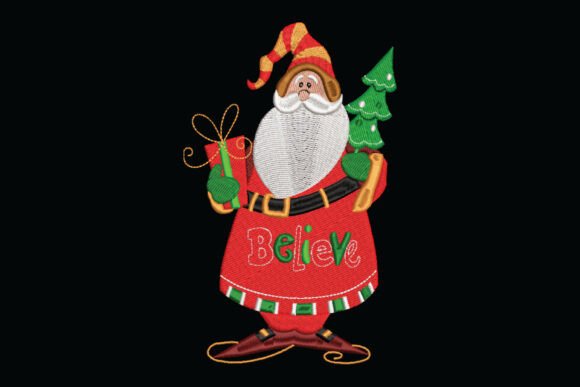 Funny Santa Claus Embroidery Review