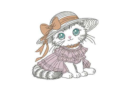 Kawaii Cat Embroidery Review