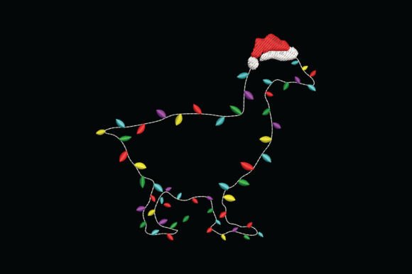 Lighting Duck Outline Embroidery Review