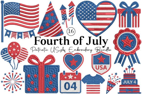 Patriotic USA Embroidery Bundle Review