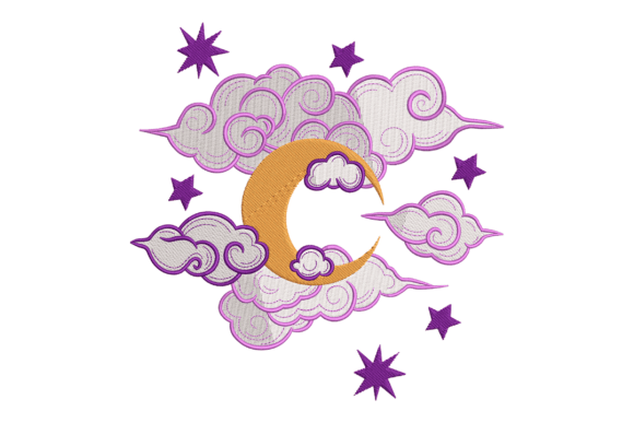 Purple Stars Moon Clouds Review