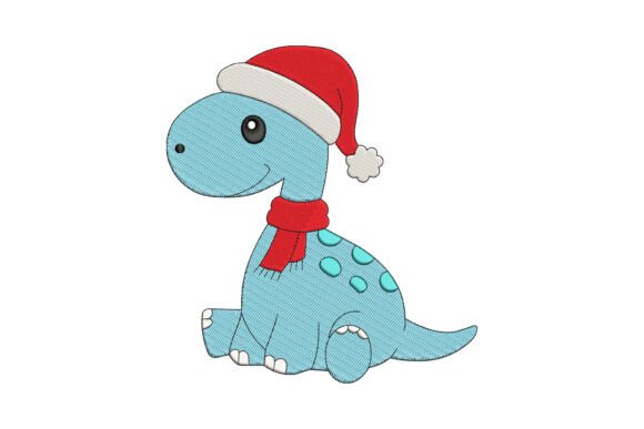 Santa Dinosaur Embroidery Review