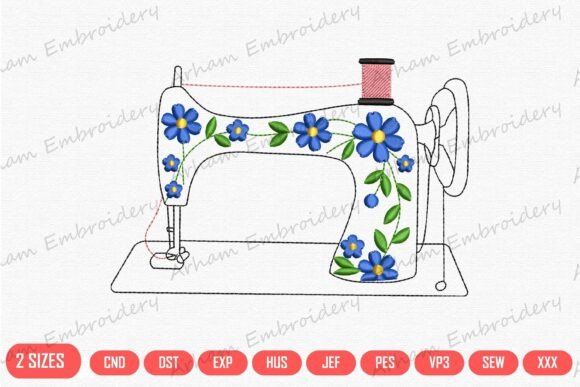Vintage Floral Sewing Machine Review